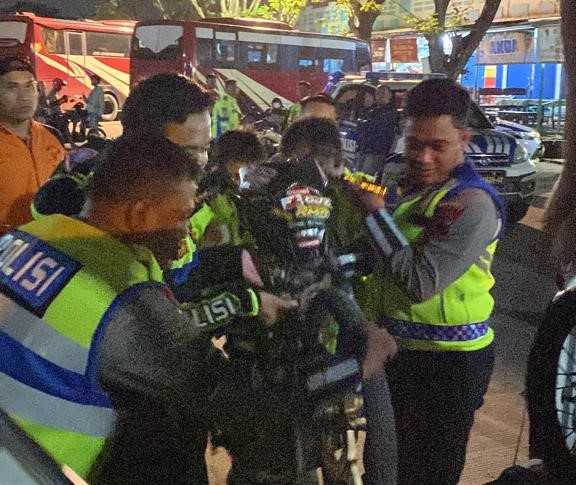 Meresahkan Masyarakat, Polisi Amankan 7 Pebalap Liar