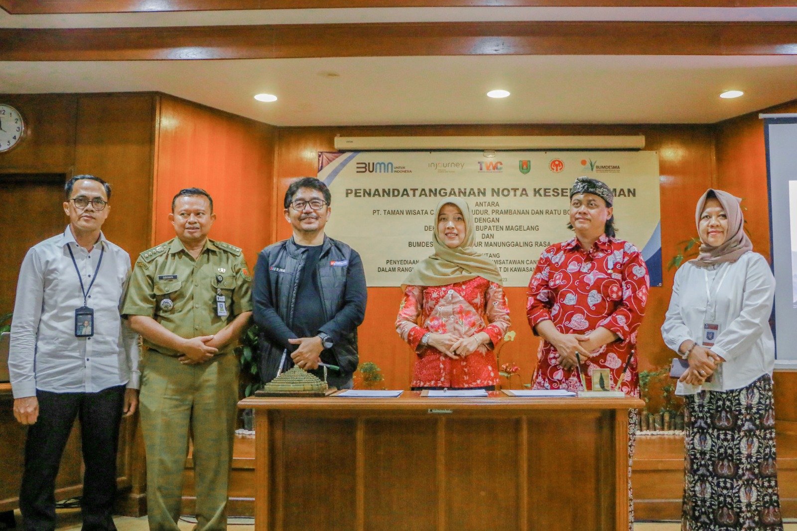 PT TWC Kolaborasi Penyediaan Sarana Pendukung Wisata Candi Borobudur