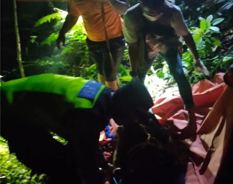 Pria Tanpa Identitas Ditemukan Gantung Diri di Hutan Rahtawu (Foto: Dok BPBD Kudus)