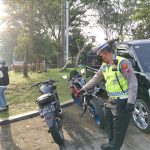 Gelar OBKC, Satlantas Polres Salatiga Kota Amankan 30 Motor Brong
