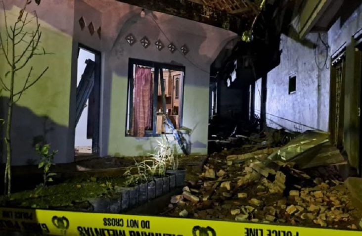 Bahan Petasan Picu Ledakan, 11 Rumah Alami Kerusakan dan Tewaskan Seorang Warga