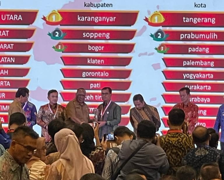 Kabupaten Pati Raih Peringkat ke-6 dalam SPM Awards