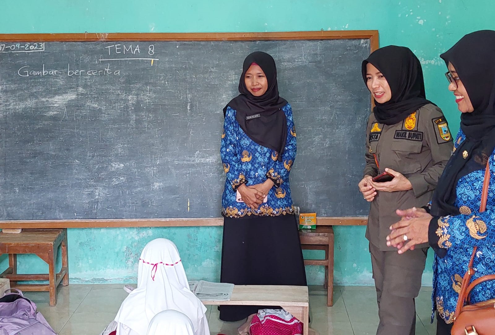 Dilaporkan Rusak, SDN 1 Kemangguan Segera Diperbaiki Habis Lebaran