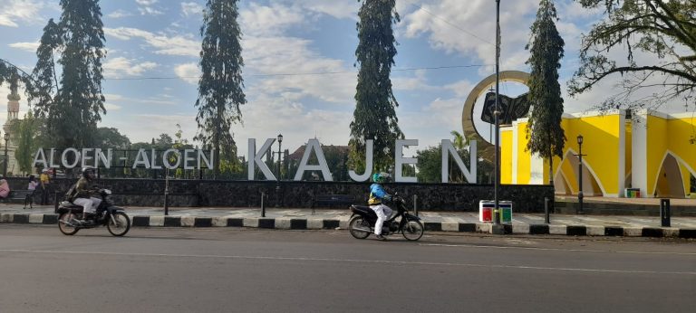 Tanpa Password, Pengunjung Alun-alun Kajen Bisa Internetan Gratis