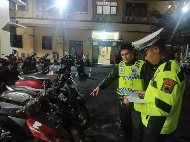 Balap Liar di Desa Kalijoyo Digagalkan Polisi, 10 Motor Diamankan