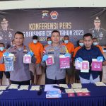 Gagalkan Transaksi Sabu, Satnarkoba Polres Karanganyar Amankan 5 Tersangka