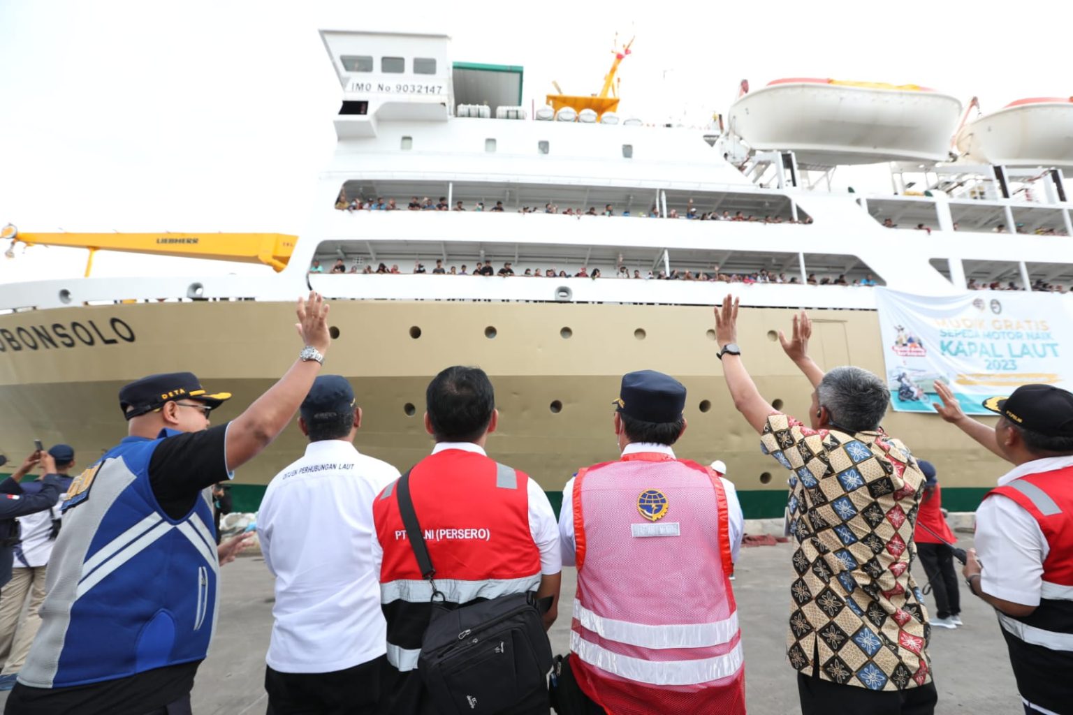 Lepas Pemotor Balik Gratis Kapal Laut, Sekda: Semoga Tahun Depan Pesertanya Lebih Banyak