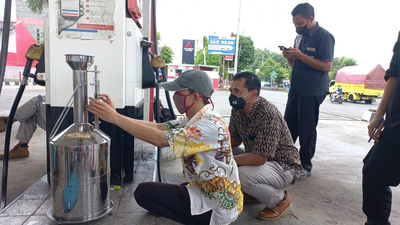 Jelang Idul Fitri, Sejumlah SPBU, Pertokoan dan Pasar Rampung Ditera Ulang
