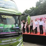 Menko PMK Lepas 4.000 Peserta Mudik Bersama di Ji-expo Kemayoran