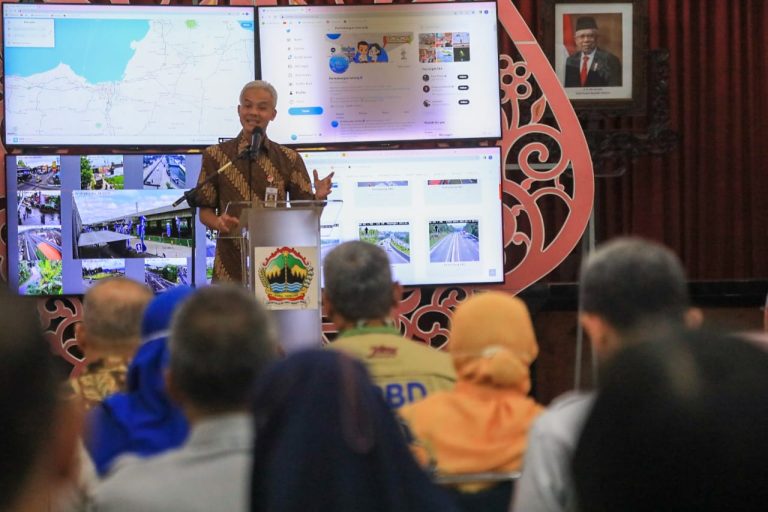 Resmikan Posko Terpadu, Ganjar Minta Petugas Siaga Penuh