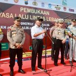 Patwal Polantas Kawal Pergerakan Arus Balik dari Semarang Hingga Jakarta