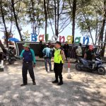 H+3 Lebaran, Personel Polsek Kragan Pantau dan Patroli di Objek Wisata Pantai Balongan