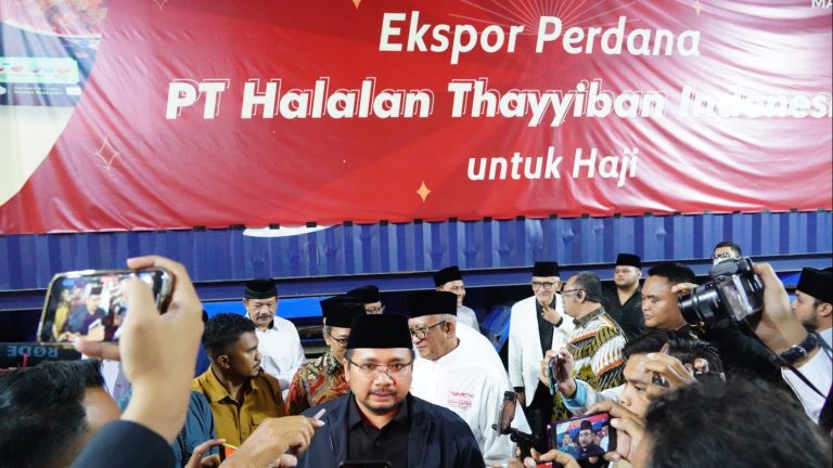 Menag Lepas Ekspor Perdana Makanan Siap Saji Jemaah Haji ke Saudi