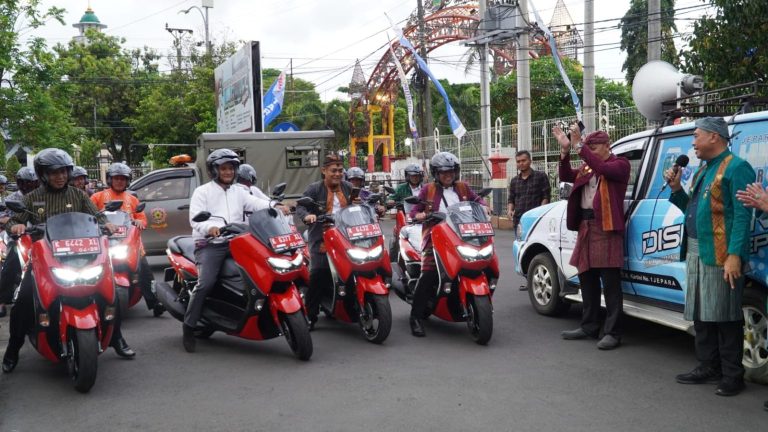 Dianggarkan Rp 5,7 M, 184 Kades/Petinggi Dapat Motor Dinas Anyar