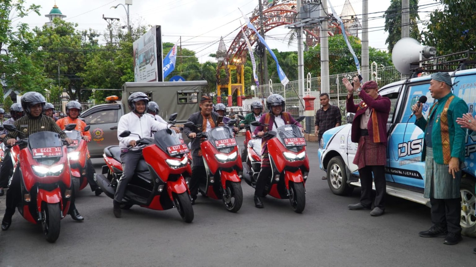 Dianggarkan Rp 5,7 M, 184 Kades/Petinggi Dapat Motor Dinas Anyar