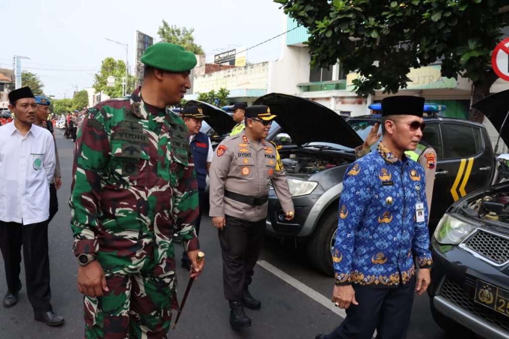 Siagakan Menjelang Lebaran, Polres Kudus Gelar Apel Ops Ketupat Candi