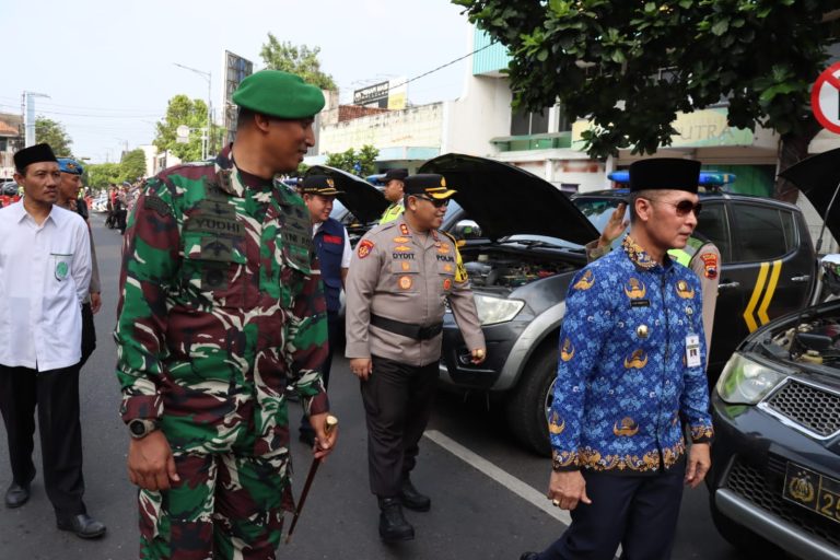 Siagakan Menjelang Lebaran, Polres Kudus Gelar Apel Ops Ketupat Candi