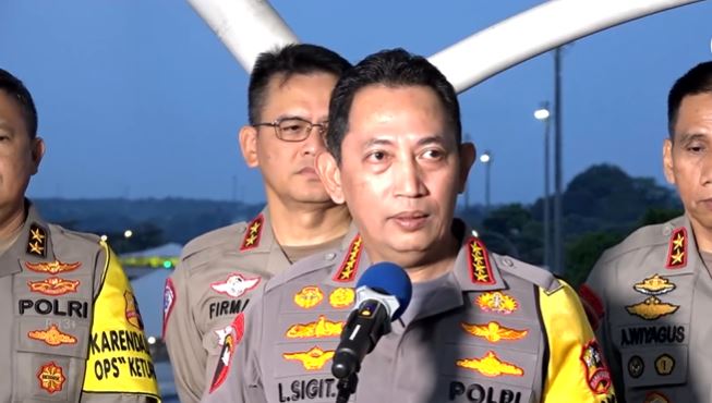Kapolri Perintahkan Semua Unit Siaga Hadapi Puncak Arus Balik Lebaran 2023