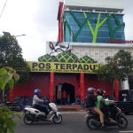 Pos Terpadu mudik Lebaran 2023 yang berada di depan Perpustakaan “Remen Maos”.