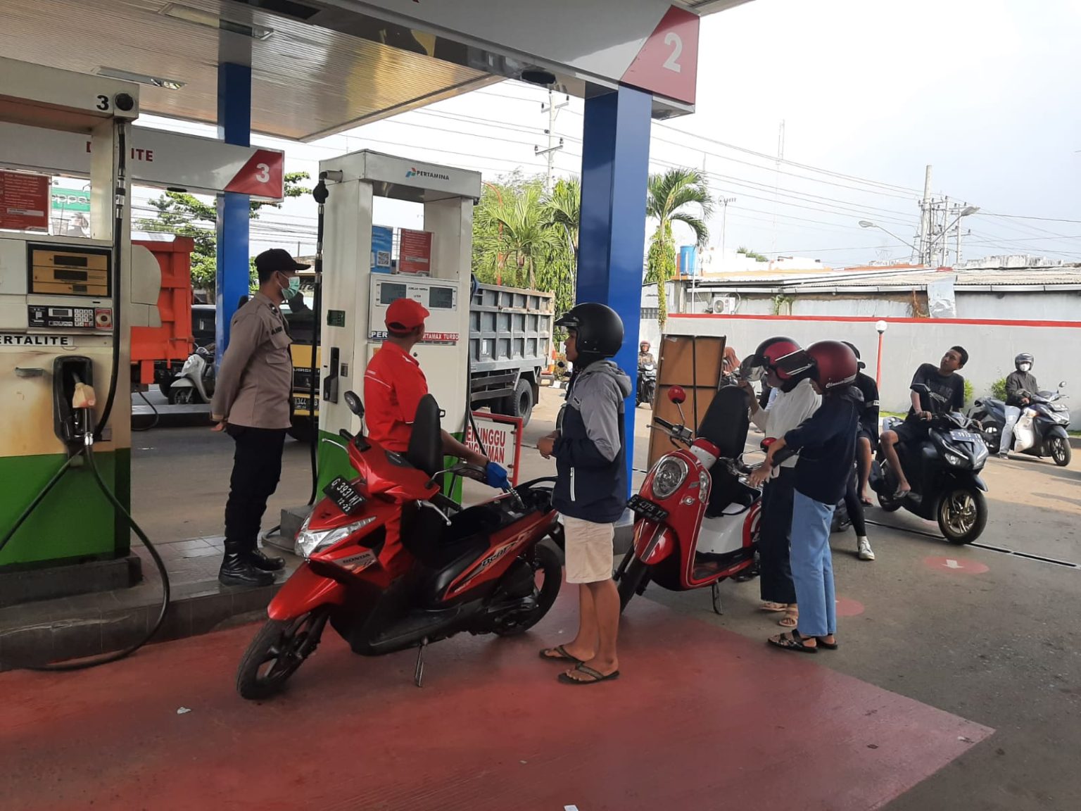 Pastikan Stok BBM Aman, Jajaran Polres Pekalongan Lakukan Patroli dan Pemantauan