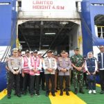 Kapolri Beserta Panglima TNI dan Menteri Cek Pelabuhan Ciwandan