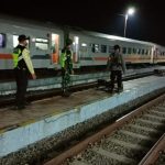 Jelang Lebaran, Polres Blora Tingkatkan Patroli Ke Stasiun Kereta