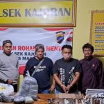 Polsek Kajoran Ungkap Puluhan Kilogram Bubuk dan Bahan Mercon