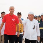 Pantau One Way Jalur Tol Bersama Menteri PUPR, Ganjar: Alhamdulillah Lancar