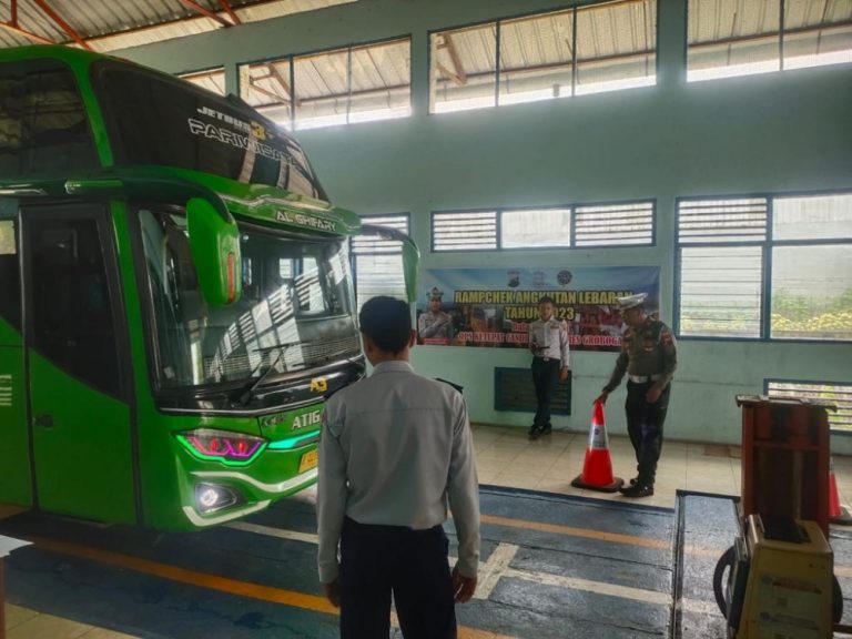 Belasan Bus AKAP Dicek Kelayakannya Jelang Arus Mudik
