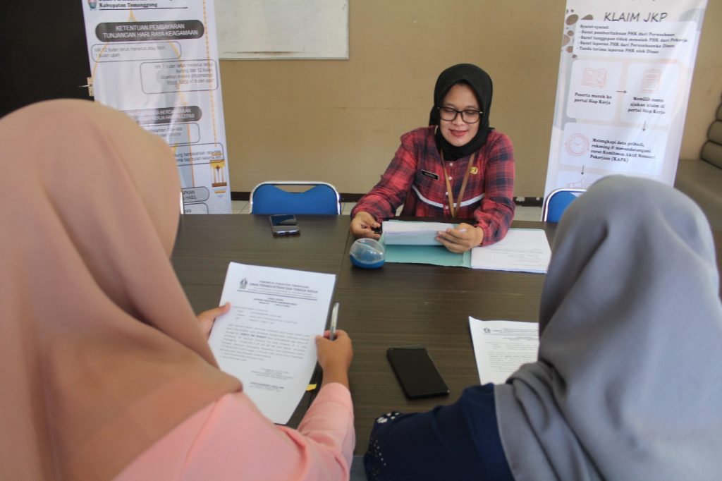 Ada 1.259 Laporan PHK, Dinperinaker Temanggung Buka Posko JKP