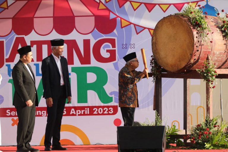 Wapres Ma’ruf Amin Apresiasi Jateng Jadi Pionir Pengembangan Pelayanan Kesehatan Syariah
