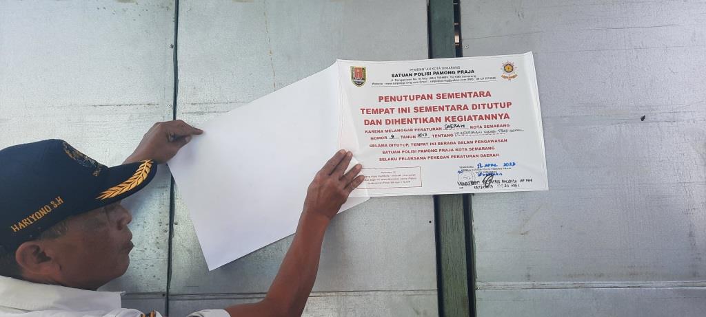 Enam Tahun Tak Ditempati, 432 Lapak PKL Suryokusumo Disegel Satpol PP