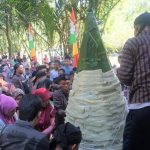 Rayakan Syawalan, Desa Cepokokuning Batang Sajikan Getuk Setinggi 2 Meter