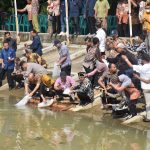 Tebar 15 Ribu Benih Ikan, Embung Linuwih akan Dijadikan Tempat Rekreasi Memancing