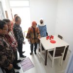 Mitra Kerja Kemensos Apresiasi Pembangunan Rusunawa Mulya Jaya