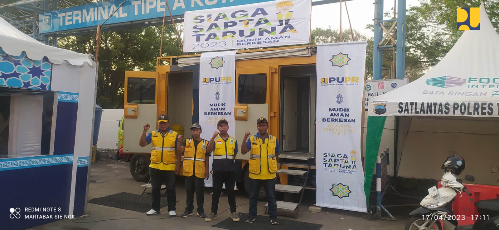 Mudik Lebaran, Kementerian PUPR Sediakan 146 Sarana Air Bersih dan Sanitasi di 46 Titik