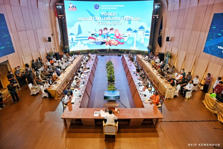 Menhub Buka Posko Angkutan Lebaran 2023, Koordinasikan Pelaksanaan Arus Mudik dan Balik