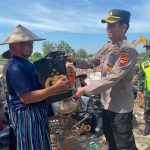 Gerebek TPA di Desa Temurejo, Jajaran Polres dan Kodim Serahkan Paket Sembako
