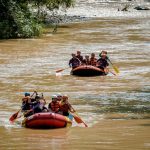 Menparekraf Jajal Atraksi Baru “Wisata Arung Jeram” Desa Wisata Selamanik Ciamis
