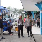 Hadapi Puncak Arus Mudik Lebaran, Kapolres Grobogan Cek Terminal