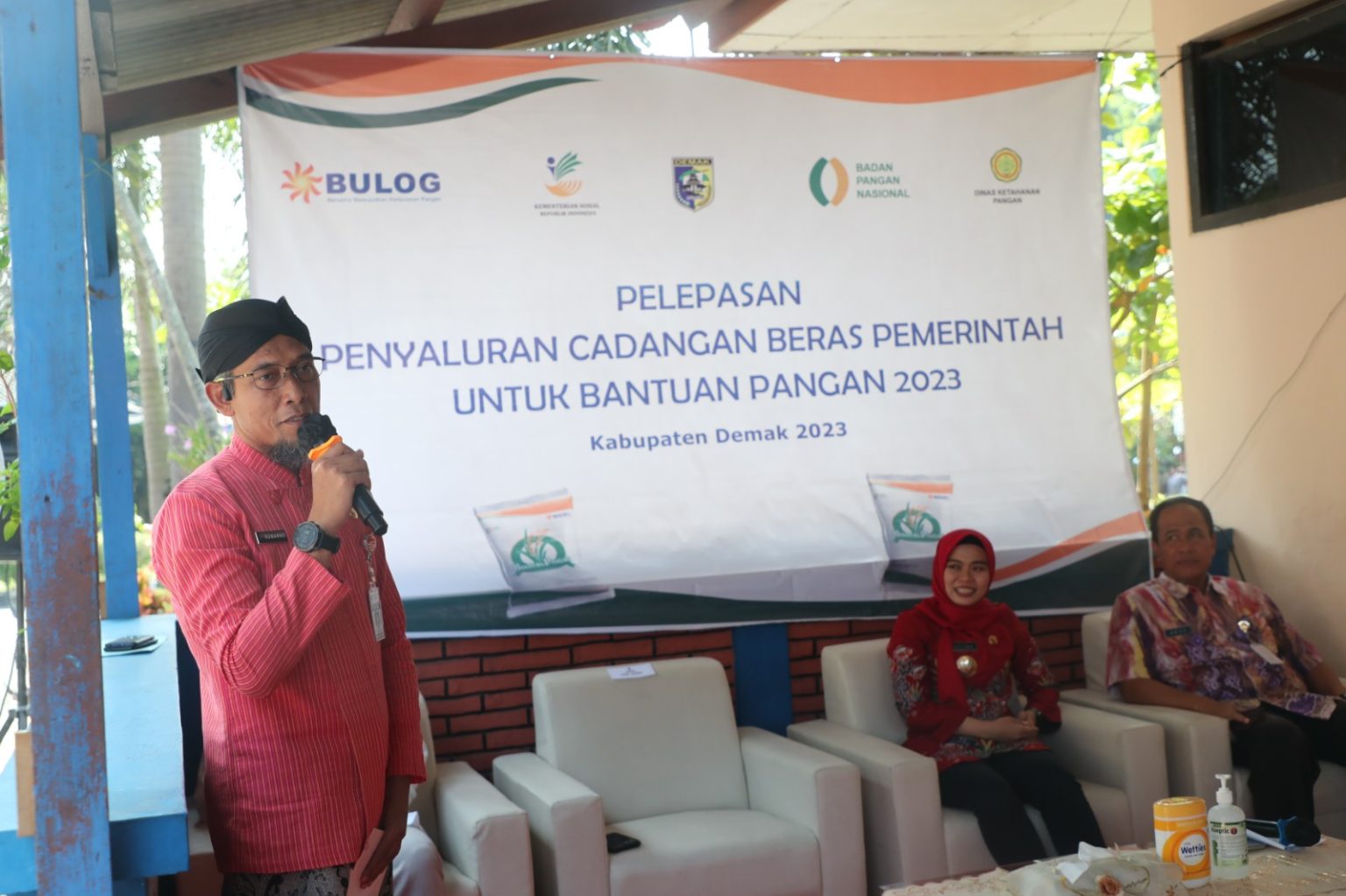 Bantuan Pangan 2023 Resmi Dilaunching, Sekda Jateng Harap Dapat Tekan Inflasi