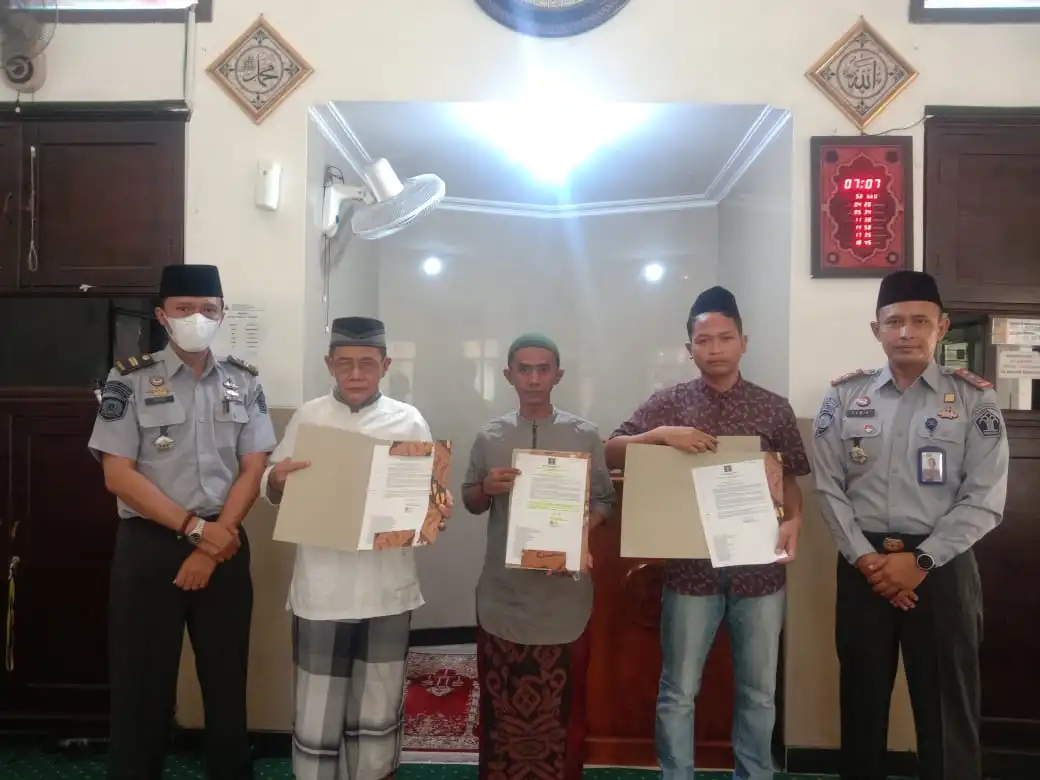 189 WBP Lapas II B Pati Mendapat Remisi pada Idulfitri 1444 H