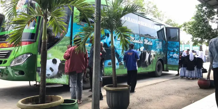 Memasuki Arus Balik, Harga Tiket Bus di Terminal Kembang Joyo Melonjak