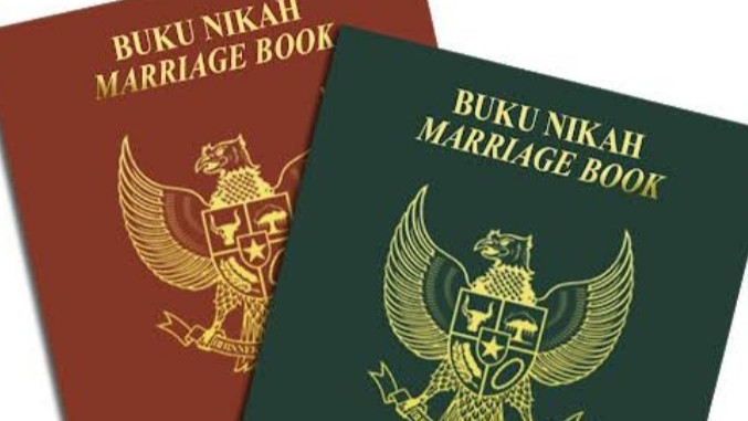 Ilustrasi buku nikah