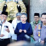 Konferensi pers usai rapat koordinasi kesiapan menghadapi Idul Fitri 1444H/2023 M di Mabes Polri