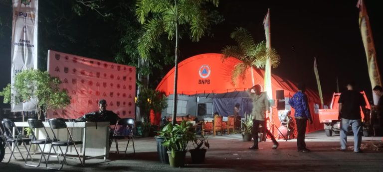 Dibekali Fasilitas Lengkap, BPBD dan FRPB Kudus Dirikan Posko Pemudik