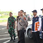 One Way Hari Pertama, Kapolres Bersama Dandim dan Kejari Sterilisasi Rest Area KM 260