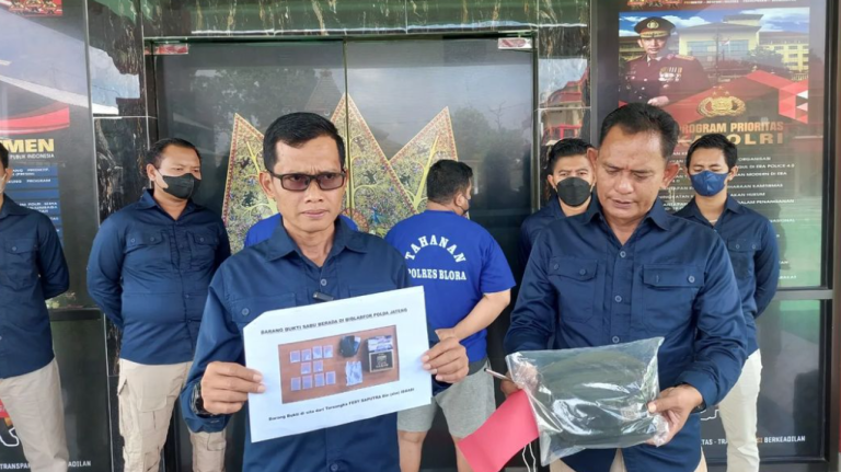 Satresnarkoba Polres Blora Ringkus Dua Pelaku Tindak Pidana Narkoba