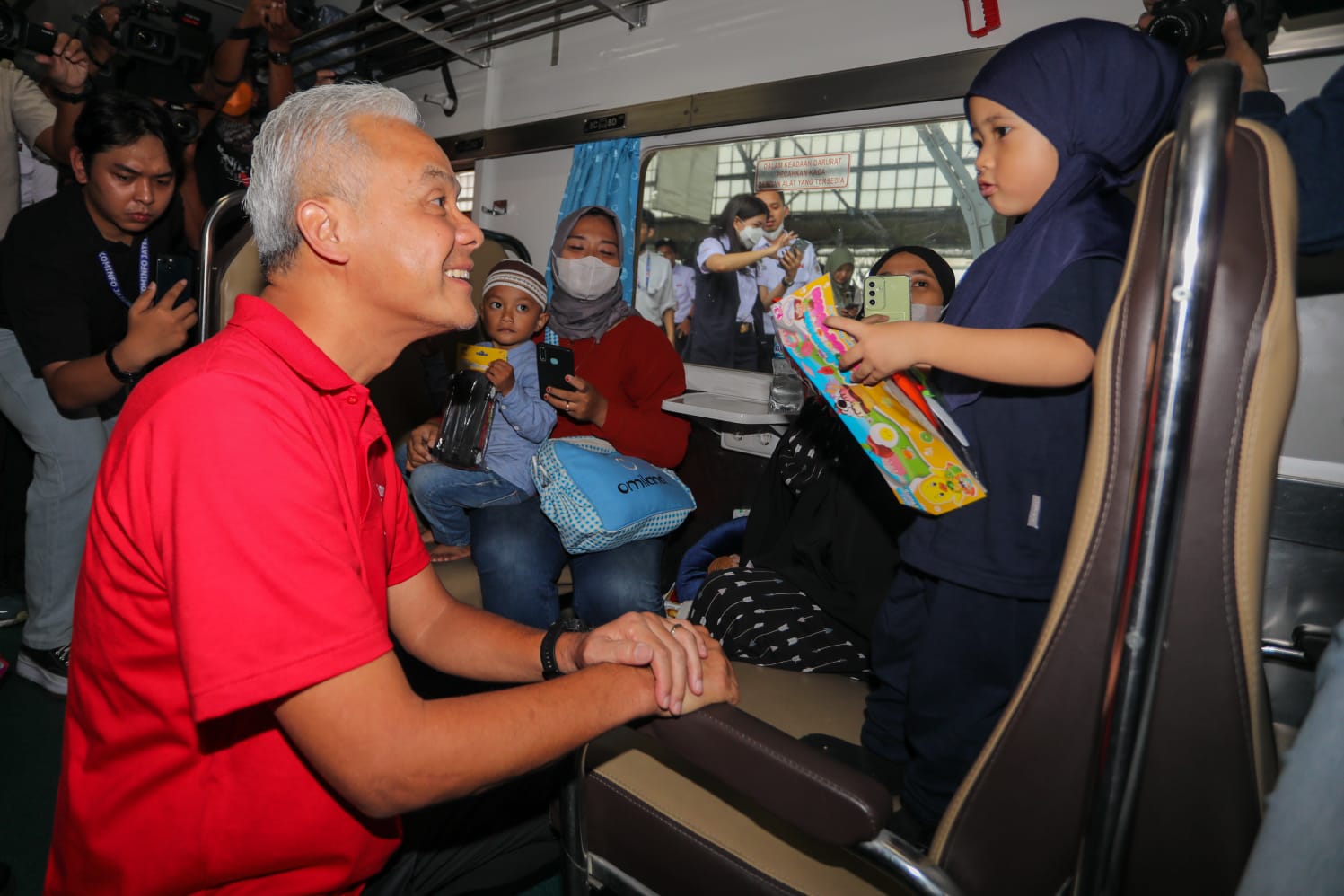 Mudik Gratis KA Jaka Tingkir, 600 Pemudik Diangkut Menuju Solo