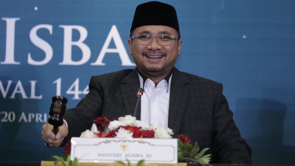 Pemerintah Tetapkan 1 Syawal 1444 H Jatuh pada Sabtu 22 April 2023